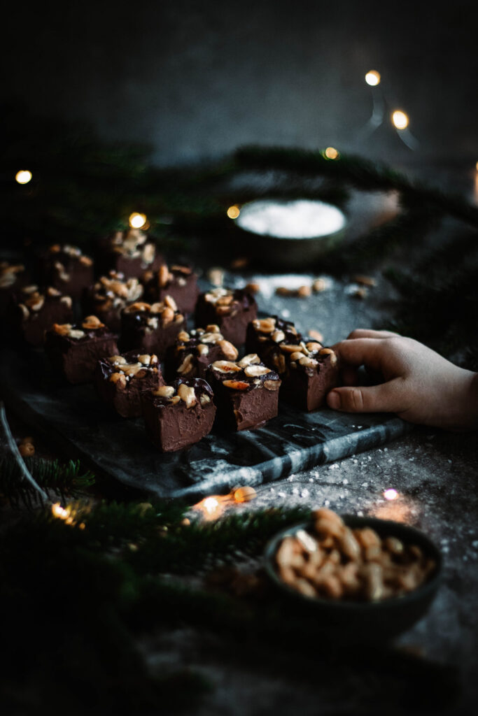 chokladfudge fri från socker
